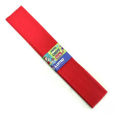 PAPEL CREPPE LUMA ROJO