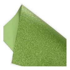 GOMA EVA GLITTER 60X40 VERDE AGUA
