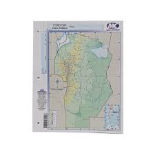MAPA N3 CORDOBA FISICO POLITICO