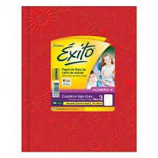 CUADERNO EXITO T.D T.MONIT 48HJ RAY ROJO